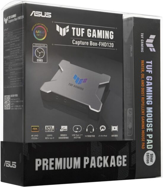 ASUS　TUF Gaming Capture Box-FHD120の画像