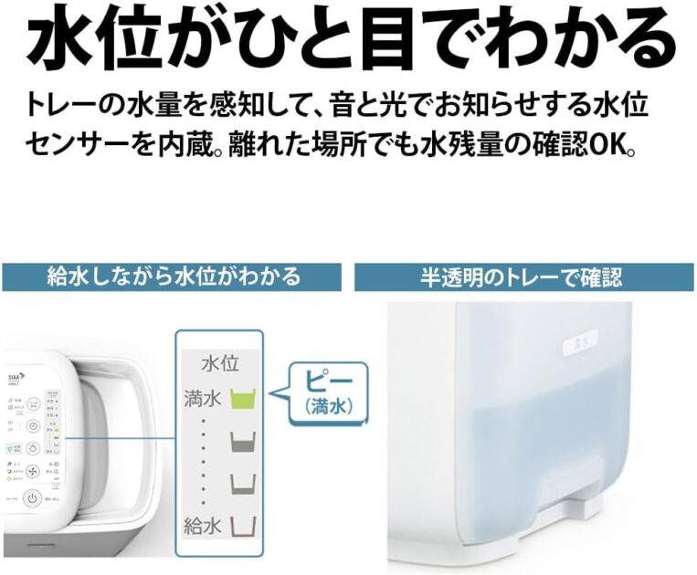 プラズマクラスター  加湿器  HV-S55の画像