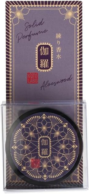 コトラボ 練り香水 透明 金箔入りの画像