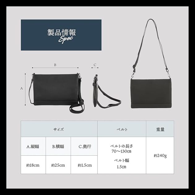 LASIEM サコッシュの画像