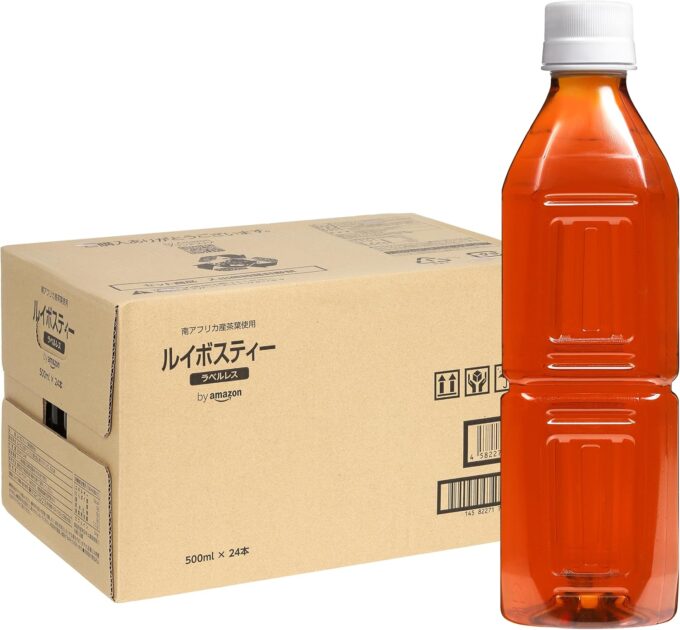 ルイボスティー ラベルレス 500ml×24本の画像