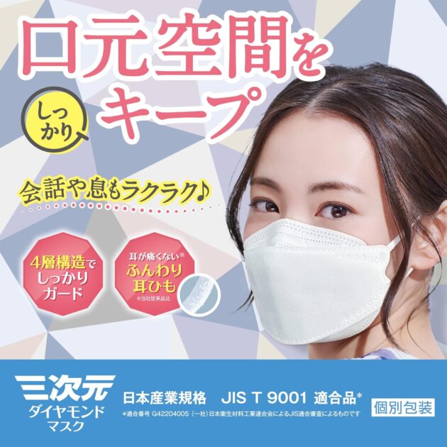 三次元ダイヤモンドマスクの画像