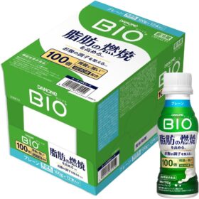 ダノンビオ 脂肪燃焼ヨーグルトドリンク プレーン 100g×12本の画像1枚目