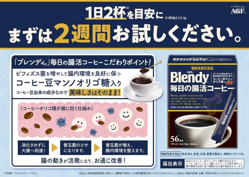 ブレンディ スティックブラック 56本入りの画像